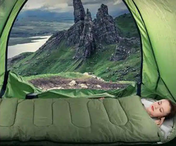 Υπνόσακος Μονός Με Κουκούλα 180x75cm-Sleeping Bag