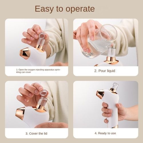 Συσκευή Οξυγονοθεραπείας Ενυδάτωσης Προσώπου με Ψεκασμό Nανοσωματιδίων Οξυγόνου - Andowl