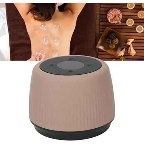 Ηλεκτρική Συσκευή για βεντούζες και μασάζ Intelligent Can Scraping Massage Instrument – Ροζ