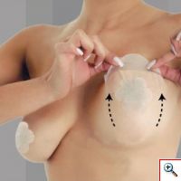 Σετ Γυναικείας Ομορφιάς Αόρατα Αυτοκόλλητα Ανόρθωσης Στήθους και Full Lips Enhancer Pump για Σαρκώδη και Αισθησιακά χείλη