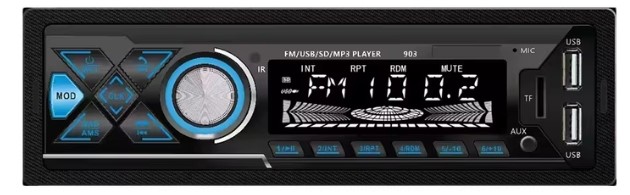 Ηχοσύστημα MP3 Player Αυτοκινήτου 4x60W με Bluetooth USB, SD, AUX, FM Radio & Τηλεχειριστήριο