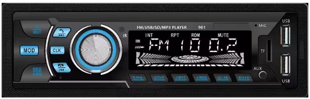 Ηχοσύστημα MP3 Player Αυτοκινήτου 4x60W με Bluetooth USB, SD, AUX, FM Radio & Τηλεχειριστήριο