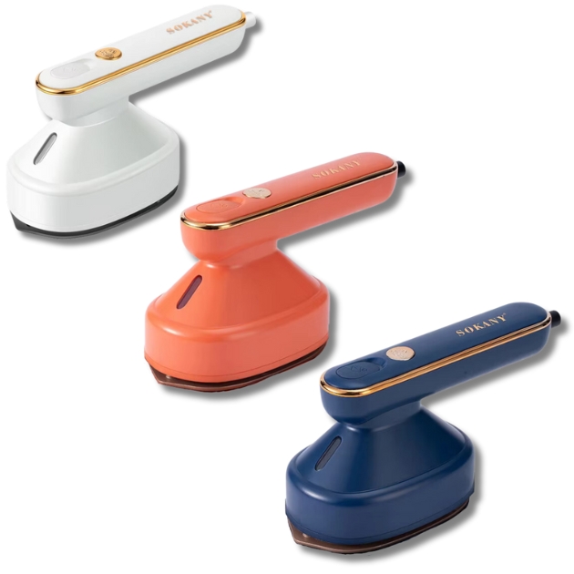 Μίνι Ηλεκτρικό Σίδερο Ατμού Ταξιδιού 1200W - Hand Held Steamer - Sokany 