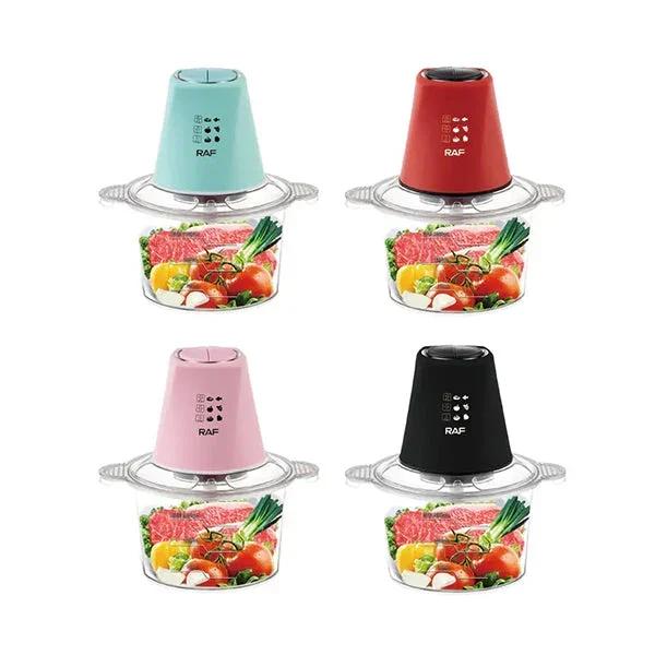 Raf Ηλεκτρικός Πολυκόφτης - Multi 600W με Κάδο 2L και 2 Ταχύτητες 