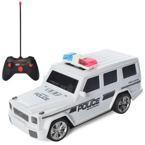 Τηλεκατευθυνόμενο Αστυνομικό Όχημα Κλίμακας 1:14 Off Road με Φως και Χειριστήριο Τεσσάρων Κατευθύνσεων Κατάλληλο από 6+ Ετών
