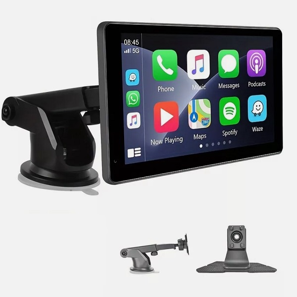 Φορητό Στερεοφωνικό Αυτοκινήτου Bluetooth με Οθόνη Αφής 26.06cm & MP5 Player