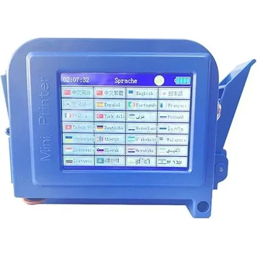 Μίνι Φορητός Θερμικός Εκτυπωτής Inkjet με Λαβή