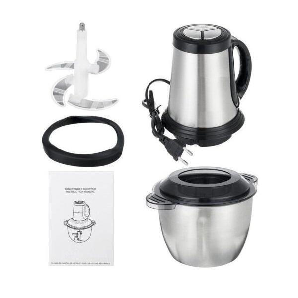 Πολυκόπτης Multi 500 W με 2 Σετ Λεπίδων & Δοχείο 500 mL - Inox