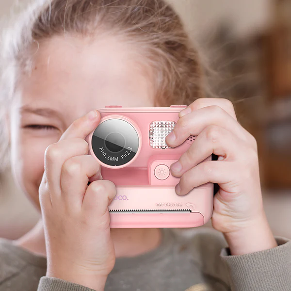 Compact Παιδική Φωτογραφική Μηχανή 48MP με Θερμικό Εκτυπωτή & Οθόνη 2 Ιντσών - Hoco