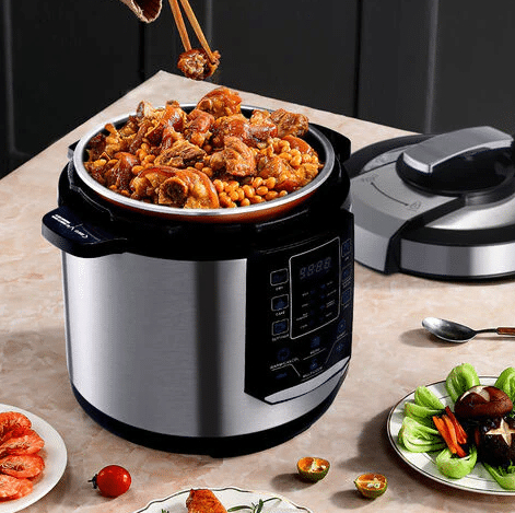 Πολυμάγειρας Χωρητικότητας 6lt - 1000W με Οθόνη LCD & Αποσπώμενο Δοχείο