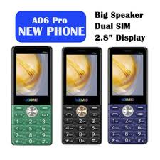 Μίνι Κινητό Με Διπλή Κάρτα SIM A06 Pro MXMID Σε 3 Διαφορετικά Χρώματα