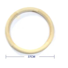 Universal Αντιολισθητικό Κάλυμμα Τιμονιού Suede 37cm - Εκρού