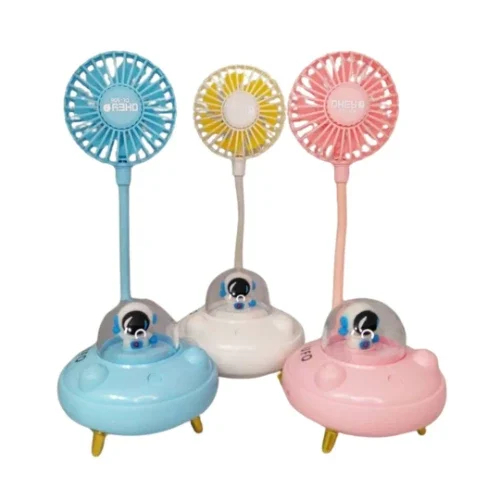 Φορητός Παιδικός USB Ανεμιστήρας σε Σχέδιο Αστροναύτης UFO Arrango