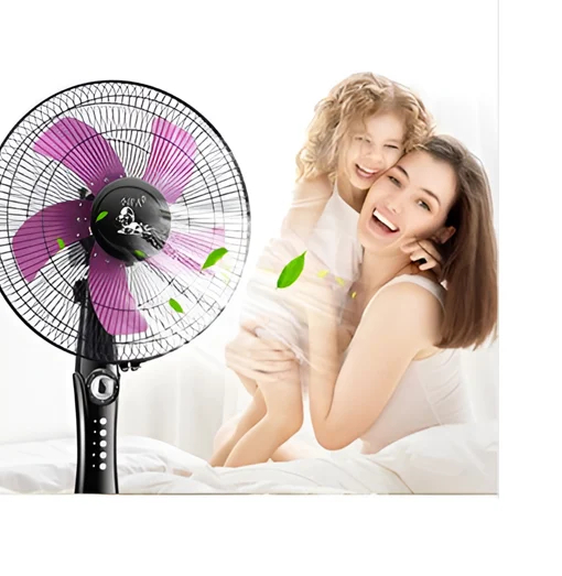 Ηλεκτρικός Ανεμιστήρας Δαπέδου 60W 16” - Μαύρος
