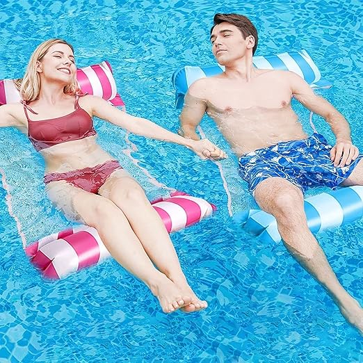 Φουσκωτό Κάθισμα Νερού - Αιώρα Ριγέ 130 x 70cm