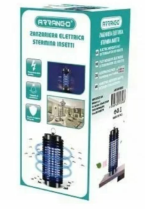 Εντομοπαγίδα UV LED Κουνουπιών και Εντόμων Arrango - Mosquito Killer Lamp