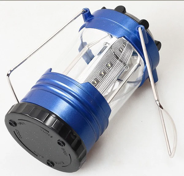 Φακός-Φανάρι 12 Led με Πυξίδα & Dimmer 14.5x8cm