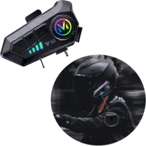 Bluetooth Ενδοεπικοινωνία Κράνους Y10 με Μικρόφωνο & Γρήγορη Φόρτιση Bluetooth Ενδοεπικοινωνία Κράνους Y10 με Μικρόφωνο & Γρήγορη Φόρτιση