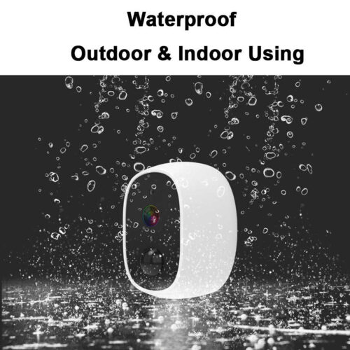 Mini Ηλιακή Αδιάβροχη Ασύρματη IP WiFi Κάμερα Full HD 1080p με Ηλιακό Πάνελ με Φακό 3.6mm Hebeiros