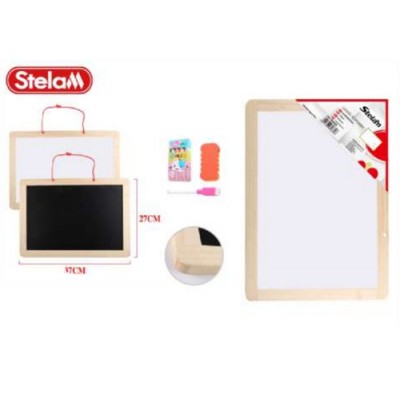 Παιδικός Μαγνητικός Πίνακας Ζωγραφικής Διπλής Όψης 37x27εκ Double Side Magnetic Board 