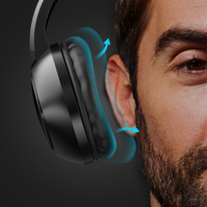 Gaming Headset με RGB LED Logo για PC, Laptop , PS4 και Smartphone Onikuma K19 - Μαύρο