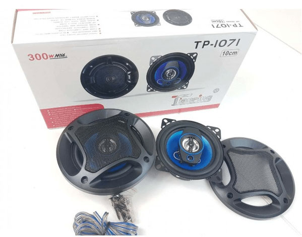 Ηχεία Αυτοκινήτου 2 Δρόμων 300W / 60W RMS 10cm - Σετ 2 Τεμαχίων