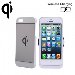 Θήκη Ασύρματης Φόρτισης Qi Wireless Charging Case για iPhone 5/5S White