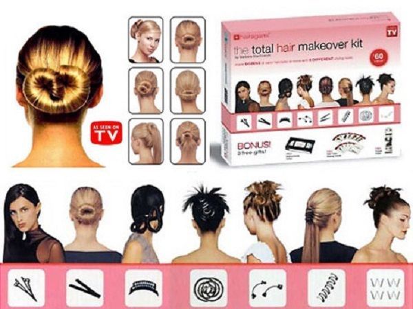 Κοκαλάκια Hairagami για Απίθανα Χτενίσματα - Total Hair Makeover Kit - Σετ 12 τεμαχίων