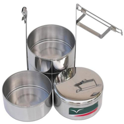 Ανοξείδωτα Δοχεία Φαγητού - Σετ 4 Τεμαχίων με Λαβή Μεταφοράς. Ανοξείδωτα Δοχεία Φαγητού - Σετ 4 Τεμαχίων με Λαβή Μεταφοράς.