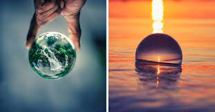 Επαγγελματική Lensball Σφαίρα Φωτογράφισης 60mm με Κρυστάλλινη Βάση για Μοναδικές Λήψεις