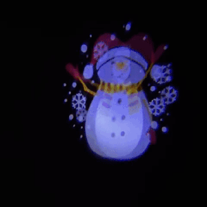 Αδιάβροχος Xmas Προτζέκτορας με 4 Animated Slides Ζωντανής Κίνησης - Νυχτερινός Διακοσμητικός Χριστουγεννιάτικος Φωτισμός - Προβολέας