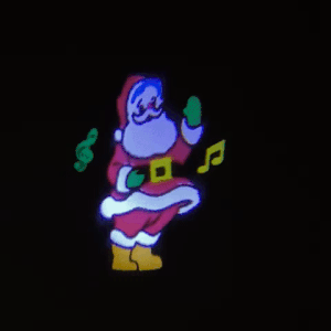 Αδιάβροχος Xmas Προτζέκτορας με 4 Animated Slides Ζωντανής Κίνησης - Νυχτερινός Διακοσμητικός Χριστουγεννιάτικος Φωτισμός - Προβολέας