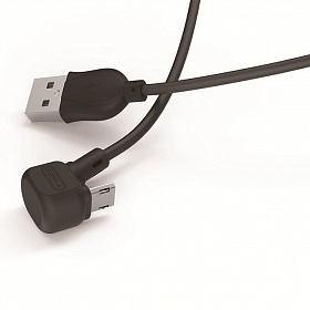 Καλώδιο Φόρτισης με Καμπύλη USB 2.0 Curved Cable - microUSB σε USB-A male Μαύρο 1.2m EZRA Καλώδιο Φόρτισης με Καμπύλη USB 2.0 Curved Cable - microUSB σε USB-A male Μαύρο 1.2m EZRA