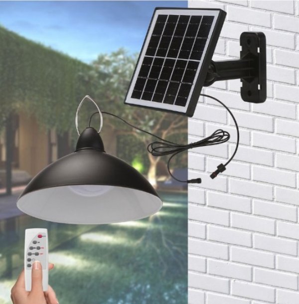 Mini Αδιάβροχο Ηλιακό Φωτιστικό Οροφής 19 LED 6000K Λευκού Φωτισμού με Χειριστήριο & Χρονοδιακόπτη - 20W Solar LED Lamp Mini Αδιάβροχο Ηλιακό Φωτιστικό Οροφής 19 LED 6000K Λευκού Φωτισμού με Χειριστήριο & Χρονοδιακόπτη - 20W Solar LED Lamp