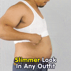 Slimmy Αόρατο Μπλουζάκι Φανελα Γιλεκο Σύσφιξης & Διαμόρφωσης Σώματος με Κοιλιακούς - Body Shaper πως να χασω γρηγορα να μην φαινονται τα ψωμακια παχακια μπυροκοιλι love handles