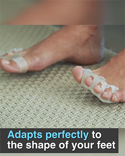 ToeRELIEF - Διαχωριστικό Δαχτύλων & Διορθωτής για Κότσι Σιλικόνης
