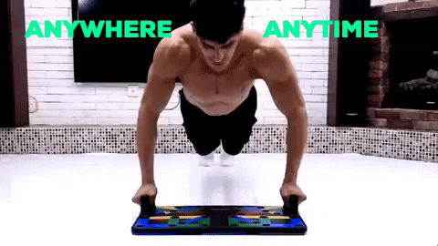 Σανίδα Push Ups Διαφορετικών Λαβών για 18 Ασκήσεις - Push Up Board 18 in 1