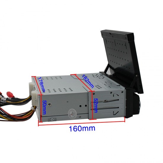 Ηχοσύστημα Αυτοκινήτου με Αναδιπλούμενη Οθόνη Αφής 7