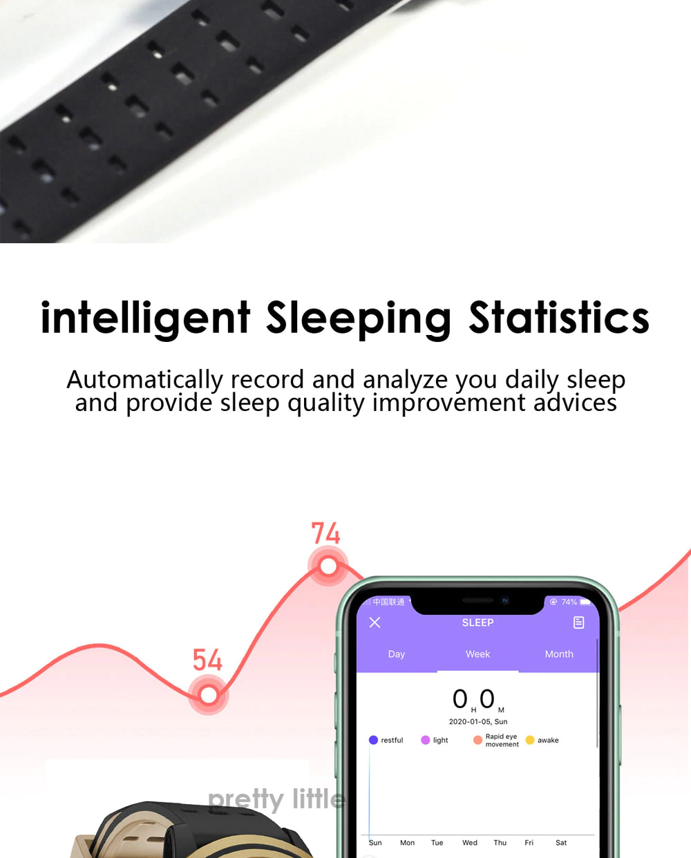 Αδιάβροχο Smartwatch Αθλητικό Ρολόι Activity Tracker με Μετρητή Παλμών, Βημάτων, Πίεσης, Οξυγόνου, Ύπνου & Αθλητικές Δραστηριότητες