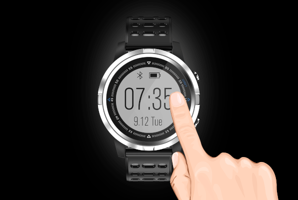 GPS Smart Watch Αδιάβροχο Αθλητικό Ρολόι με Μετρητή Καρδιακών Παλμών, Απόστασης, Βημάτων, Θερμίδων & Ύπνου, Αθλητικές Δραστηριότητες & Ειδοποιήσεις Κινητού - Activity Tracker
