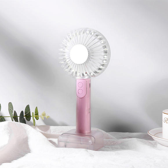 Jane Eyre Επαναφορτιζόμενο Ανεμιστηράκι Με Βάση για το κινητό σας και φωτισμό LED