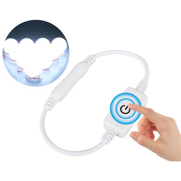 Εντυπωσιακός Led Αυτοκόλλητος Φωτισμός Τύπου Hollywood Για Καθρέπτη Μακιγιάζ Τουαλέτας με Ρυθμιζόμενο Φωτισμό