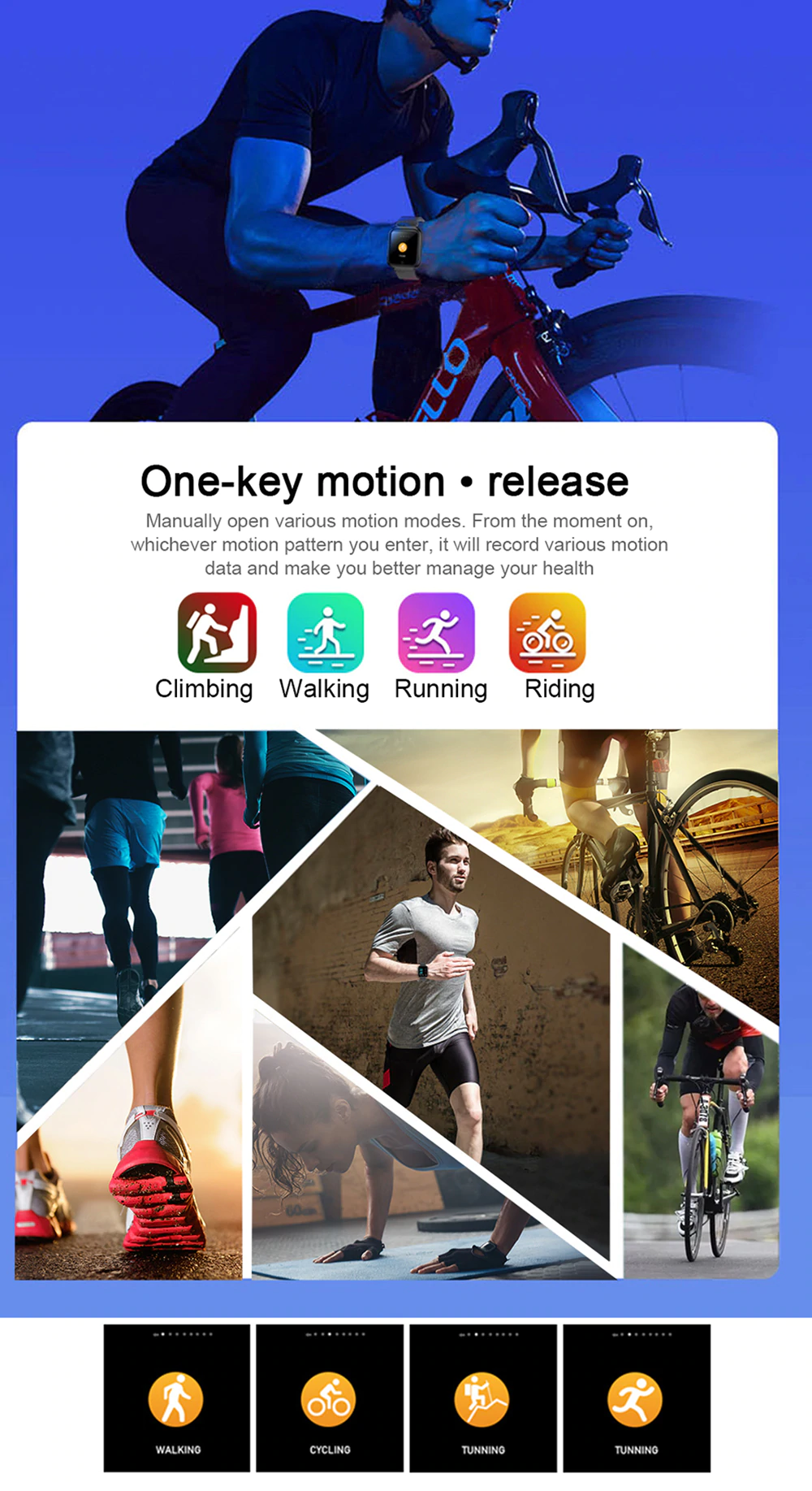 Αδιάβροχο Βιομετρικό & Αθλητικό Ρολόι Smart Watch Activity Tracker με Πιεσόμετρο, Οξύμετρο, Μέτρηση Καρδιακών Παλμών, Βημάτων & Ποιότητας Ύπνου - Health & Fitness Sport & Style