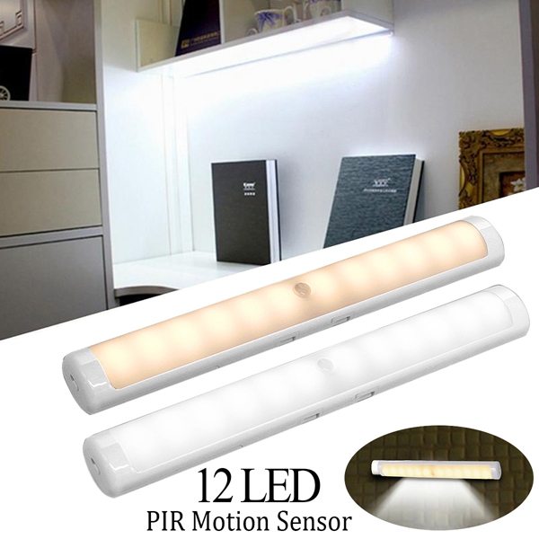 Επαναφορτιζόμενη Λάμπα LED - Φωτιστικό 22cm με Αισθητήρα Κίνησης για Ντουλάπα, Συρτάρια, Κρεβατοκάμαρα, Κουζίνα, Διάδρομο κα