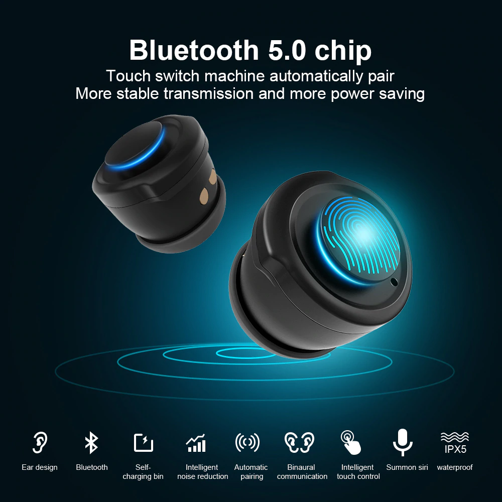 Αδιάβροχο Ρολόι SmartWatch & Ακουστικά Bluetooth Ασύρματα 2 σε 1 TalkBand Activity Tracker με Μέτρηση Καρδιακών Παλμών, Πίεσης & Οξυγόνου Αίματος, Βημάτων, Ποιότητας Ύπνου