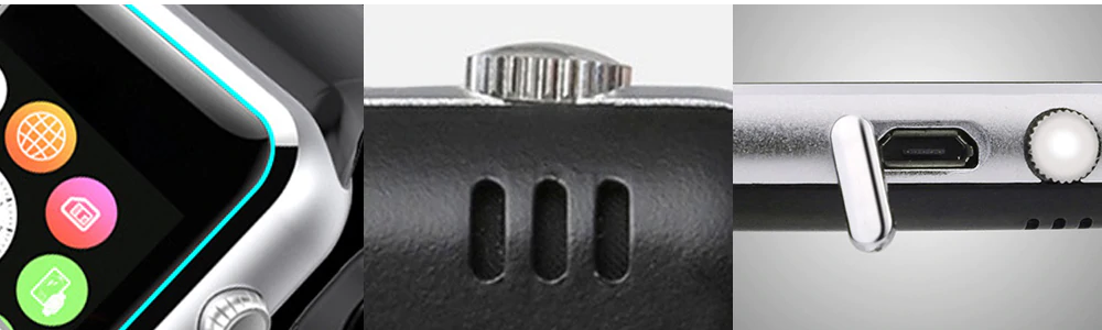 Smart Watch Αφής Κινητό Τηλέφωνο Bluetooth & Handsfree με Ελληνικό Μενού, Ίντερνετ, Κάμερα, Facebook, Twitter, Βηματομετρητή, Ποιότητα Ύπνου