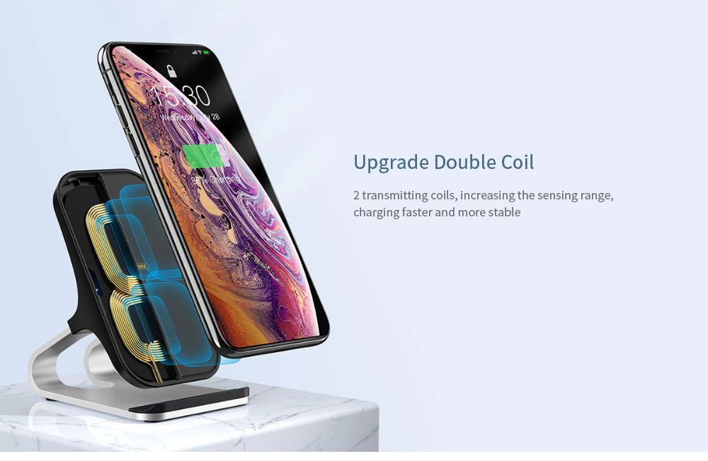 Ασύρματη Βάση Φόρτισης - Στήριξης Κινητού Τηλεφώνου - REMAX Wireless Charger