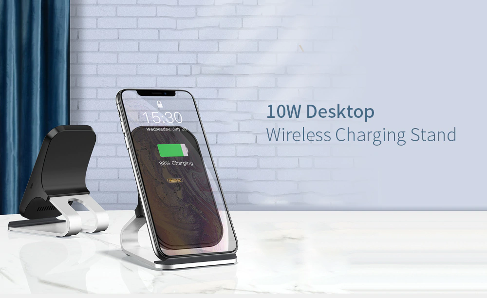 Βάση Ασύρματης Φόρτισης - Στήριξης Κινητού Τηλεφώνου - REMAX Wireless Charger