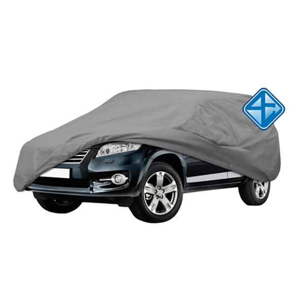 Heavy Duty Αδιάβροχη Υφασμάτινη Προστατευτική Κουκούλα που Αναπνέει με Αντιηλιακή Προστασία - Κάλυμμα Αυτοκίνητου Full Body