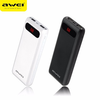 Power Bank Awei P70K 20.000 mAh Dual LED Light
